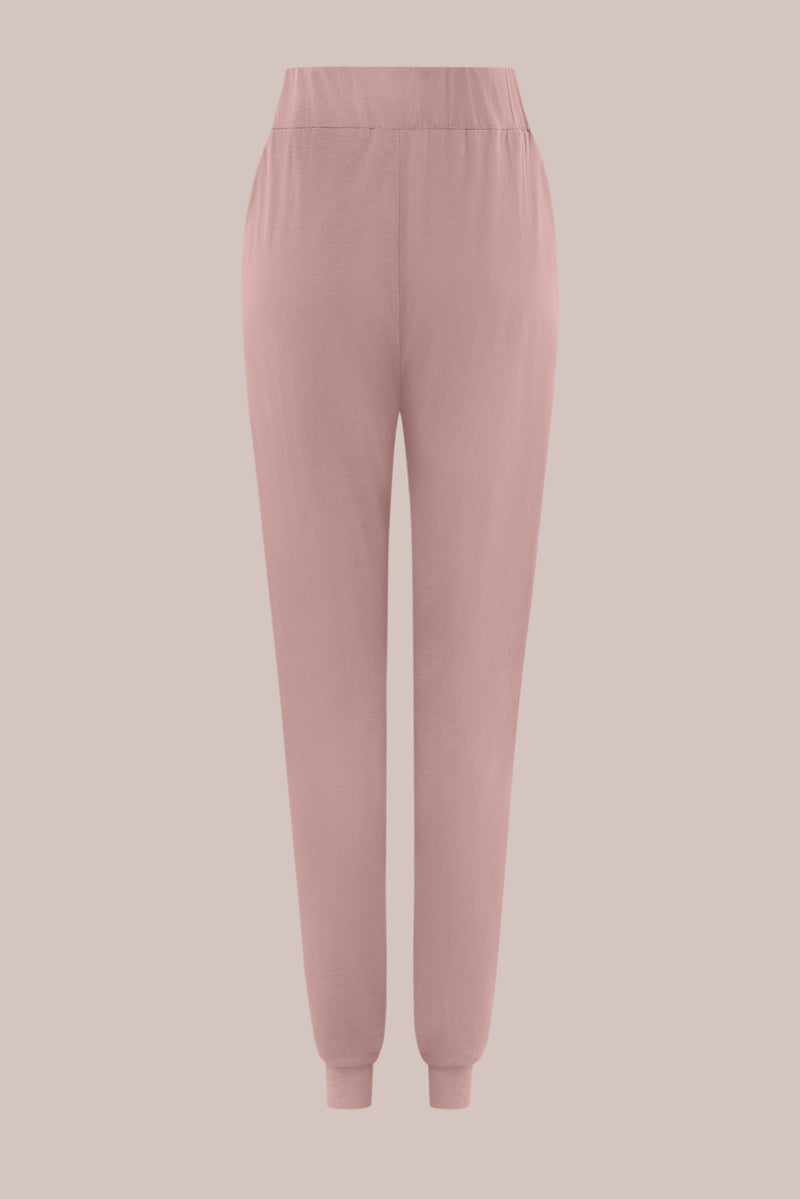 Dusty Pink Sports Trousers