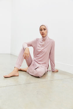 Dusty Pink 'All in one' Hijab