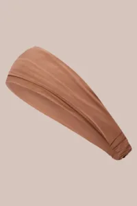 muted blush head band