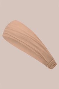nude pink head band