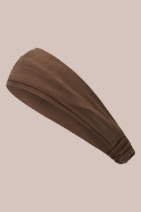 rich chocolate head band