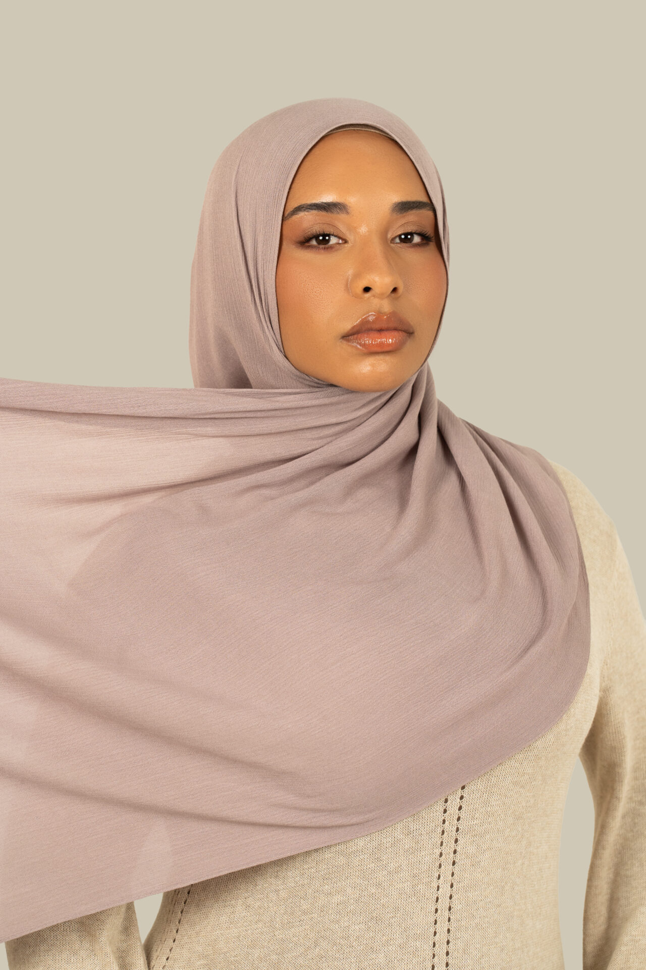 Dusty Mauve Ecovero Hijab