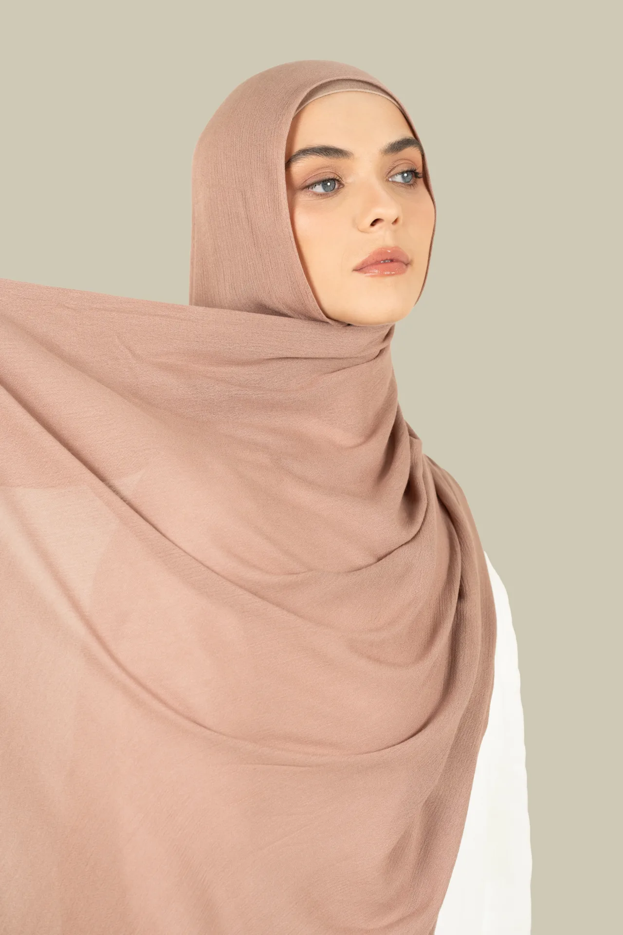 Dusty Pink Ecovero Hijab