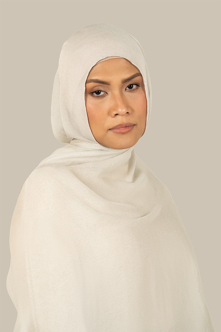Pearl Silk Chiffon Hijab